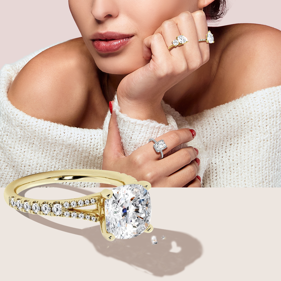 The Top 2023 Moissanite Engagement Ring Trends to Obsess Over