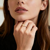 In-Stock Open Design Moissanite Fashion Ring