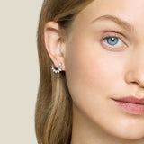 Asymmetrical Constellations Scattered Diamond Stud Earrings