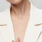 Graduated Five Freshwater Cultured Pearls Necklace