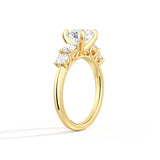 Aurora Classic Moissanite Ring