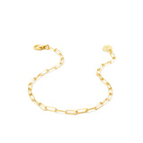 Minimalist Paperclip Chain Bracelet