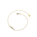 Starburst Cluster Moissanite Bracelet