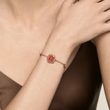 "Radiant Hope" Breast Cancer Awareness Bracelet