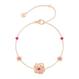 "Radiant Hope" Breast Cancer Awareness Bracelet