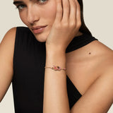 "Blossom Of Hope" Pink Ribbon Breast Cancer Awareness Bracelet