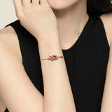 "Blossom Of Hope" Pink Ribbon Breast Cancer Awareness Bracelet