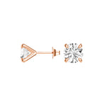 1 CT. Brilliant Moissanite Earring Studs - MSBLUE Jewelry