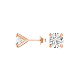 1 CT. Brilliant Moissanite Earring Studs - MSBLUE Jewelry