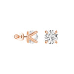 1 CT. Brilliant Moissanite Earring Studs - MSBLUE Jewelry