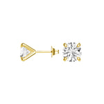 1 CT. Brilliant Moissanite Earring Studs - MSBLUE Jewelry