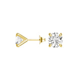 1 CT. Brilliant Moissanite Earring Studs - MSBLUE Jewelry