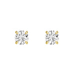 1 CT. Brilliant Moissanite Earring Studs - MSBLUE Jewelry