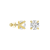 1 CT. Brilliant Moissanite Earring Studs - MSBLUE Jewelry