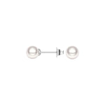 6mm Solitaire Freshwater Cultured Pearl Stud Earrings - MSBLUE Jewelry