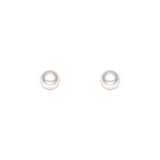 6mm Solitaire Freshwater Cultured Pearl Stud Earrings - MSBLUE Jewelry