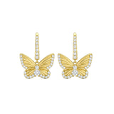 Butterfly Drop Earrings
