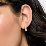 Tiered Princess Drops Earrings