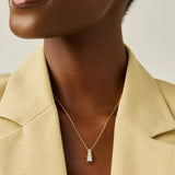 Prism Princess Moissanite Hoops