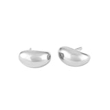 Sculptural Curved Stud Earrings