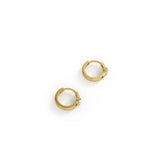 Moissanite Huggie Hoop Earrings