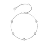 Luma Bezel Moissanite Bracelet