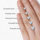 0.50 CT IGI Certified Heart Cut Lab Grown Diamond