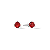 Solitaire 12 Birthstones Mini Studs