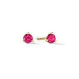 Solitaire 12 Birthstones Mini Studs