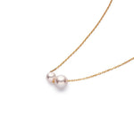 Double Freshwater Cultured Pearl Necklace - MSBLUE Jewelry