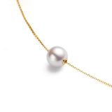 8mm Classic Freshwater Cultured Pearl Pendant - MSBLUE Jewelry