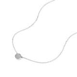 Pavé Lab Grown Diamond Circle Necklace Pendant