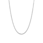 3.5mm Flat Curb Chain Necklace - MSBLUE Jewelry