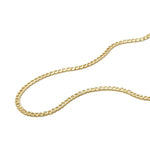 3.5mm Flat Curb Chain Necklace - MSBLUE Jewelry