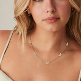 Flutter Chain Butterfly Necklace