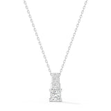 Cascade Princess Moissanite Pendant