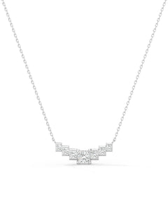 Gradia Princess Moissanite Necklace