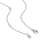 Starburst Moissanite Pendant Necklace