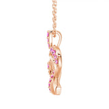 "Blossom Of Hope" Breast Cancer Awareness Pendant Necklace