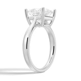 3 CT. Classic Solitaire Princess Cut Engagement Ring