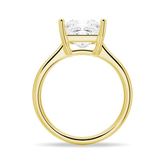 Classic Solitaire Princess Cut Engagement Ring - MSBLUE Jewelry