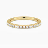 Classic Round Moissanite Anniversary Band