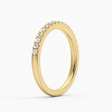 Classic Round Moissanite Anniversary Band