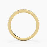 Classic Round Moissanite Anniversary Band