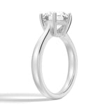 Petite Six-Prong Comfort Fit Moissanite Ring