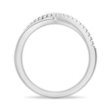 Petite Twist Sterling Silver Wedding Band - MSBLUE Jewelry