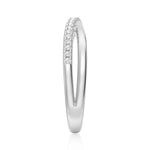 Petite Twist Sterling Silver Wedding Band - MSBLUE Jewelry