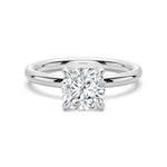 2CT. Cushion-Cut Solitaire Engagement Ring - MSBLUE Jewelry