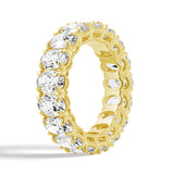 9 CT. Moissanite Oval Cut Eternity Band