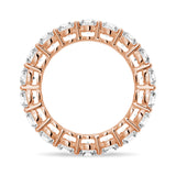 5.4 CT. Shared Prong Round Moissanite Eternity Band